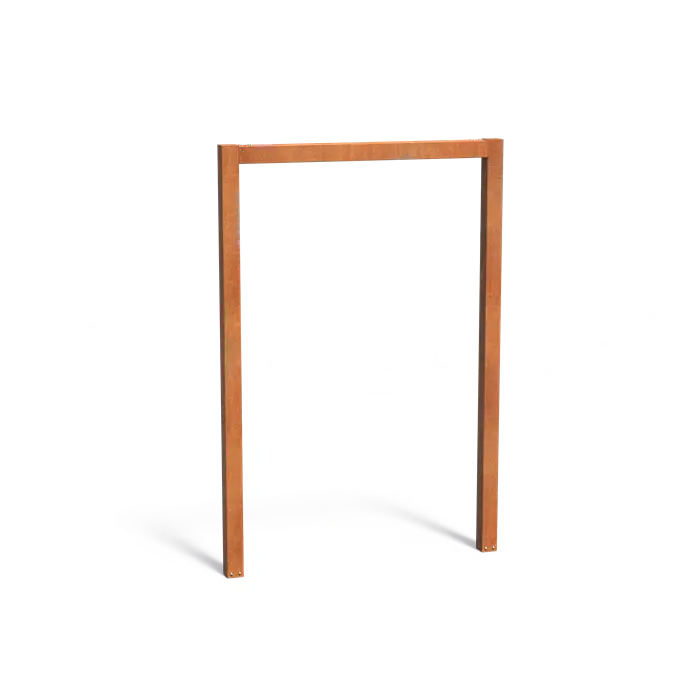Cortenstahl Pergola U-förmig 170x10x250 cm - Witterungsbeständig, 5 Jahre Garantie