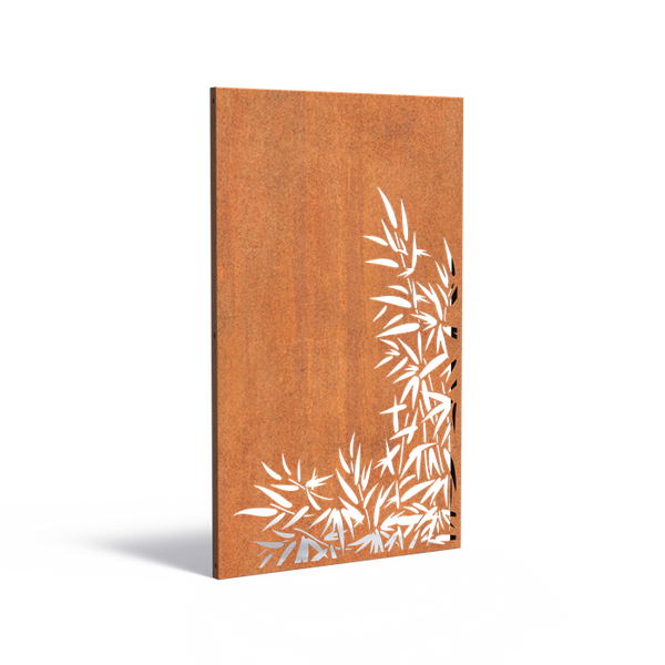 Cortenstahl Paneele Paneel Nature 1100 x 50 x 1800 mm