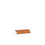 Cortenstahl Treppen Treppe 1500 x 480 x 340 mm