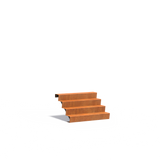 Cortenstahl Treppen Treppe