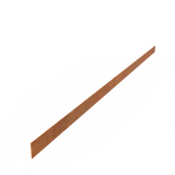 Cortenstahl Rasenkante – Gerader Oberrand, 70 mm, 20er Pack