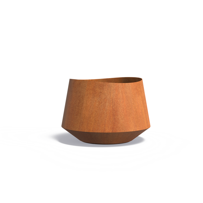 Cortenstahl Pflanzkübel VELIS 1000 x 700 mm