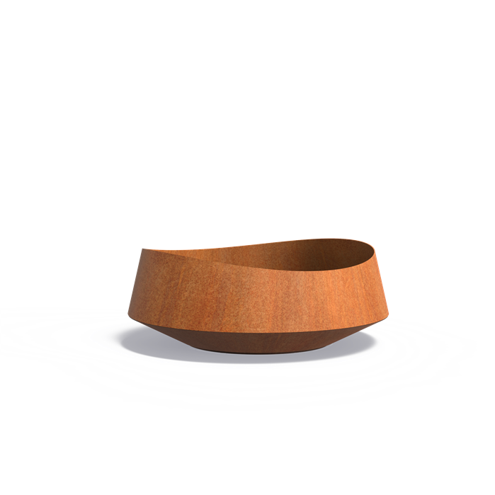 Cortenstahl Pflanzkübel VELIS 1200 x 450 mm