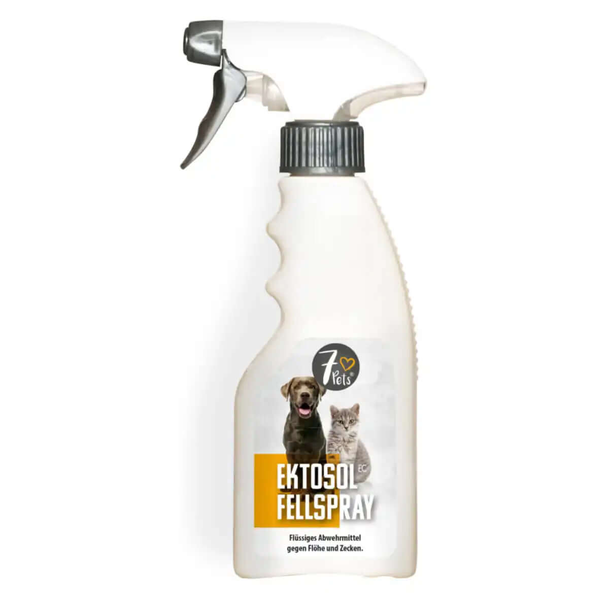 7 ♥ Pets EKTOSOL EC FELLSPRAY gegen Flöhe und Zecken