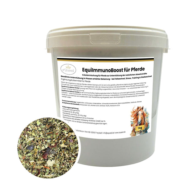 EquiImmunoBoost Herbal 1kg – Unterstützung der Abwehrkräfte