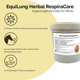 EquiLung Herbal RespiraCare – Kräutermischung für Pferde zur Langzeitfütterung bei beanspruchten Atemwegen durch nasskaltes Wetter und Temperaturwechsel
