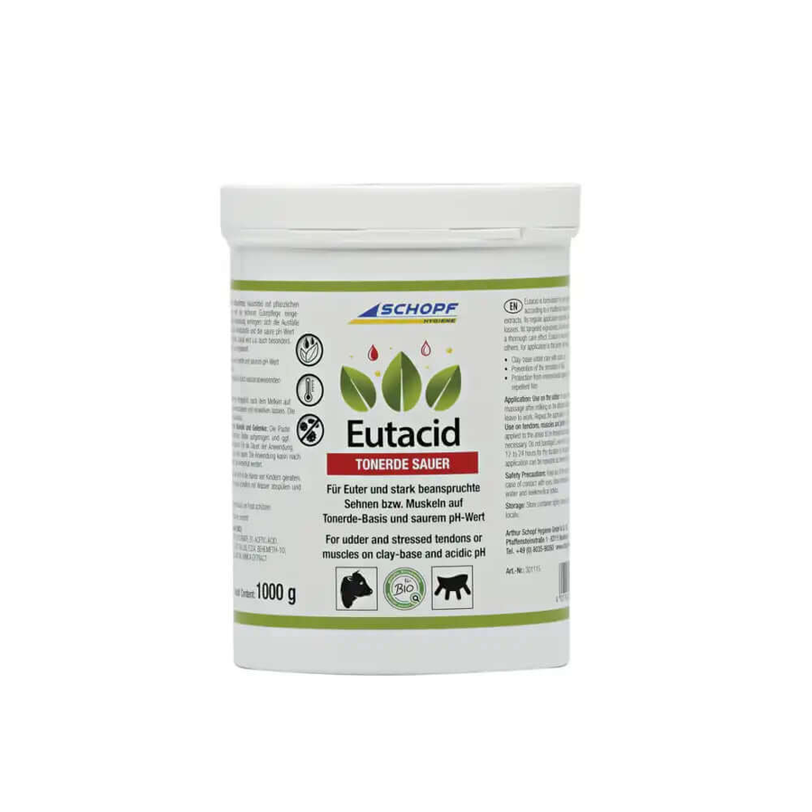 Schopf Eutacid Tonerde Euterpflege mit saurer Tonerde 1000 g