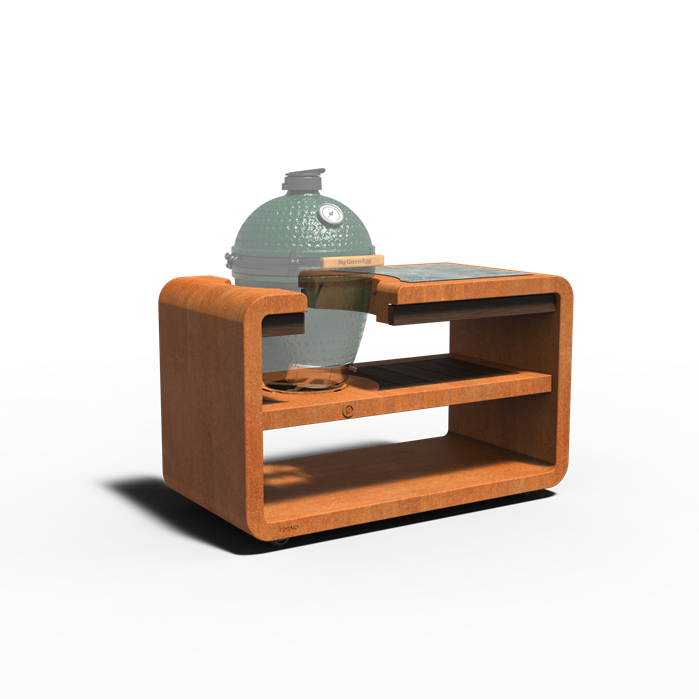 Cortenstahl Cooking STATION KAMADO 1500 x 752 x 926 mm