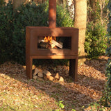 Cortenstahl Gartenkamin ENOK