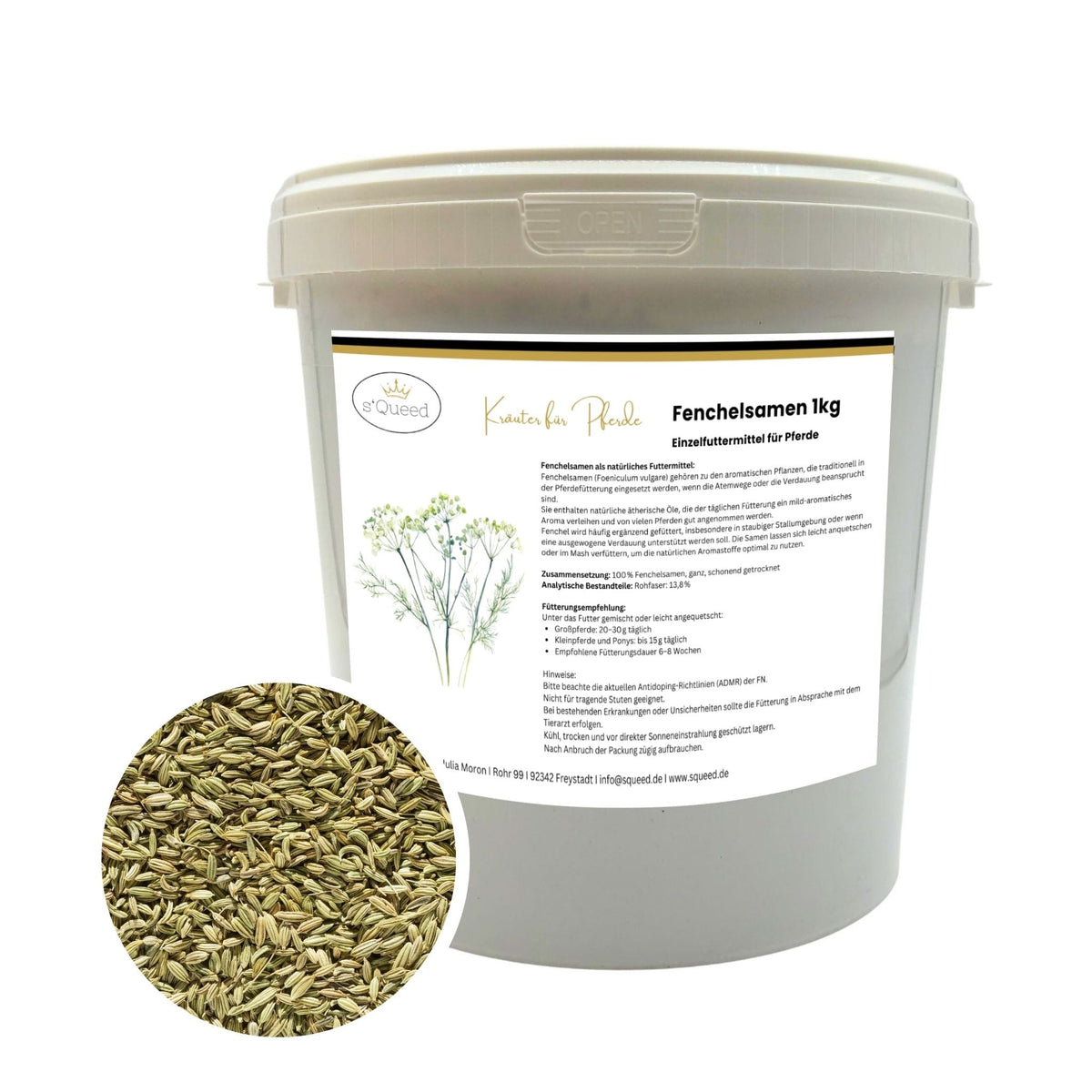 Fenchel Pferd 1kg
