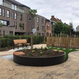 GRO Senioren Bank Cortenstahl