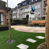 GRO Senioren Bank Cortenstahl