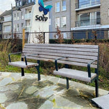 GRO Senioren Bank Cortenstahl