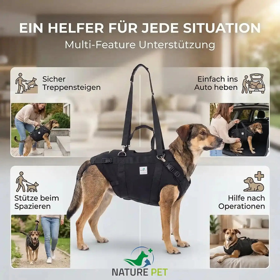 Ganzkörper Tragehilfe für Hunde