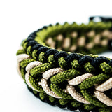 Halsband Tierluxe Wächter Handgemacht Paracord Biothane