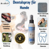 AnoKath® Dental Spray – Hunde Zahnpflege ohne Zähneputzen, frischer Atem