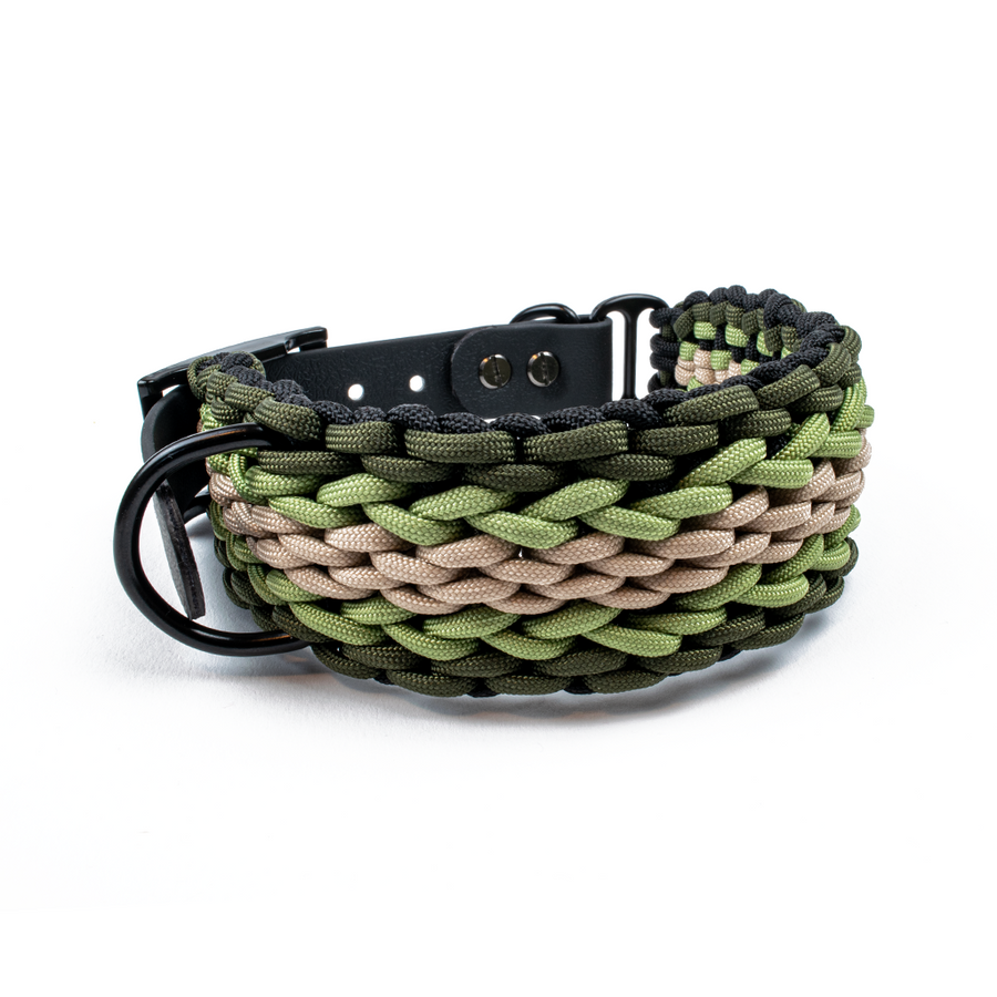 Hundehalsband Tierluxe Natur Handgemacht Paracord