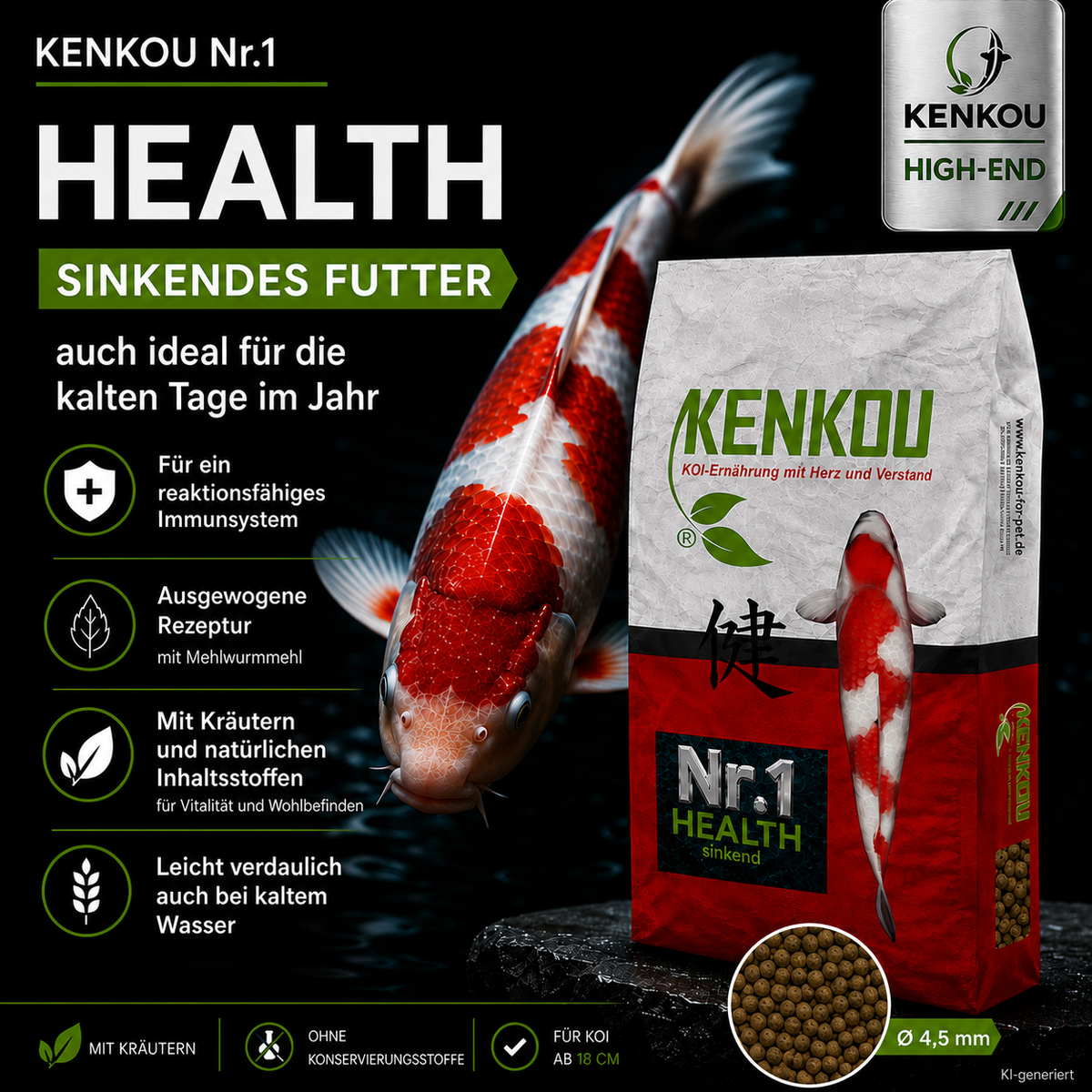 KENKOU® Nr.1 -Health- sinkend 4,5mm