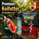 Koifutter Platin Koi-Mix 6mm  von  KENKOU® - schwimmend