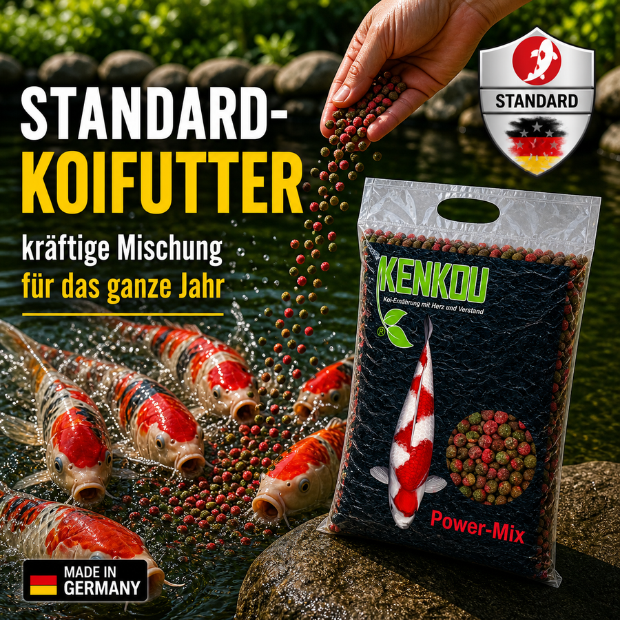 KENKOU® Power-Mix 6 mm Koifutter schwimmend