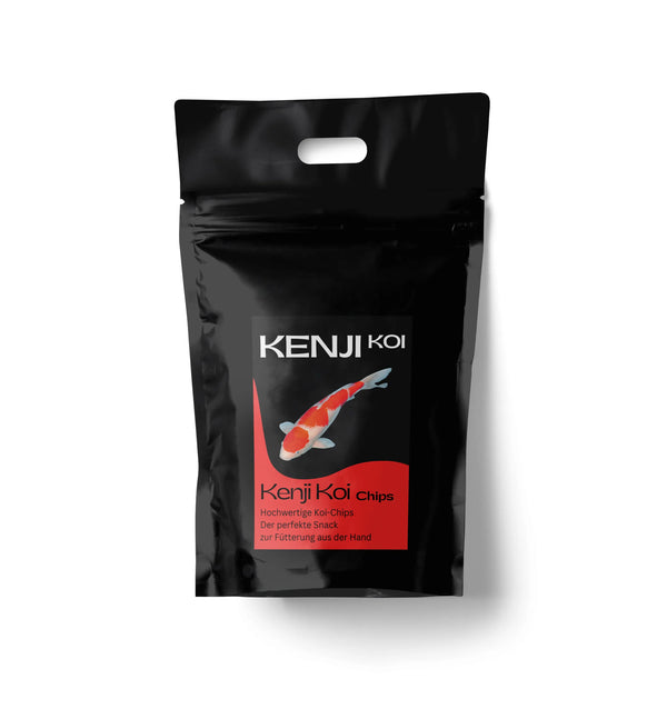 KENJI KOI Snack Chips 1,5kg - Premium Koi-Leckerli für handzahme Koi
