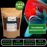Koi Aufzuchtfutter KENKOU® Baby-Food 0,8 mm - 1,2mm  Granulat