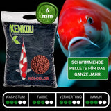 KENKOU® Koi-Color  Koi Farbfutter schwimmend