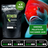 KENKOU® SINKEND 4,5 mm  Koifutter sinkend