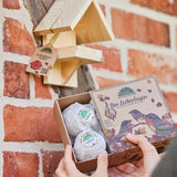 Leckerbissenhalter mit 4 BIO-Futterknödeln