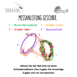 Hundegeschirr Blumen Tierluxe, Paracord, Biothane