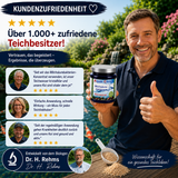 Milchsäurebakterien Pulver Konzentrat 1000 ml für ein bakterielles Gleichgewicht im Teich