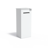 Aluminium Briefkasten freistehend CASE 518 x 458 x 1200 mm