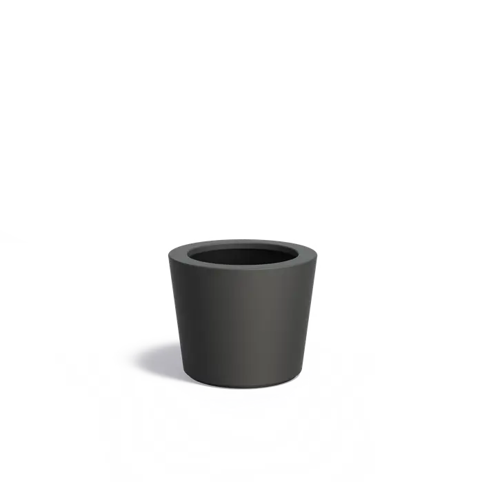 Fiberglas Pflanzkübel CONIC mit Boden – Konisch, Frostbeständig, RAL-Farben