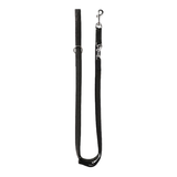 Halsband Schwarz Aus Nylon Längenverstellbar Im Rautendesign