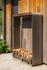 Aluminium Holzlager SERRA 1500 x 400 x 1800 mm