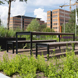 STORR Picknick Set Cortenstahl 2300 x 2070 x 750 mm