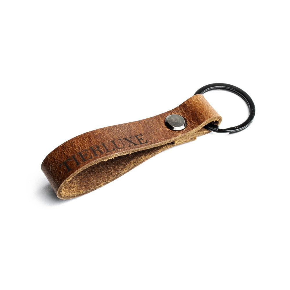 Personalisiert Schlüsselanhänger Tierluxe Leder Gravur