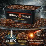 KENKOU® -Selektion- ENERGIE 10 Liter -mit Mehlwürmern, Seidenraupen, Gammarus