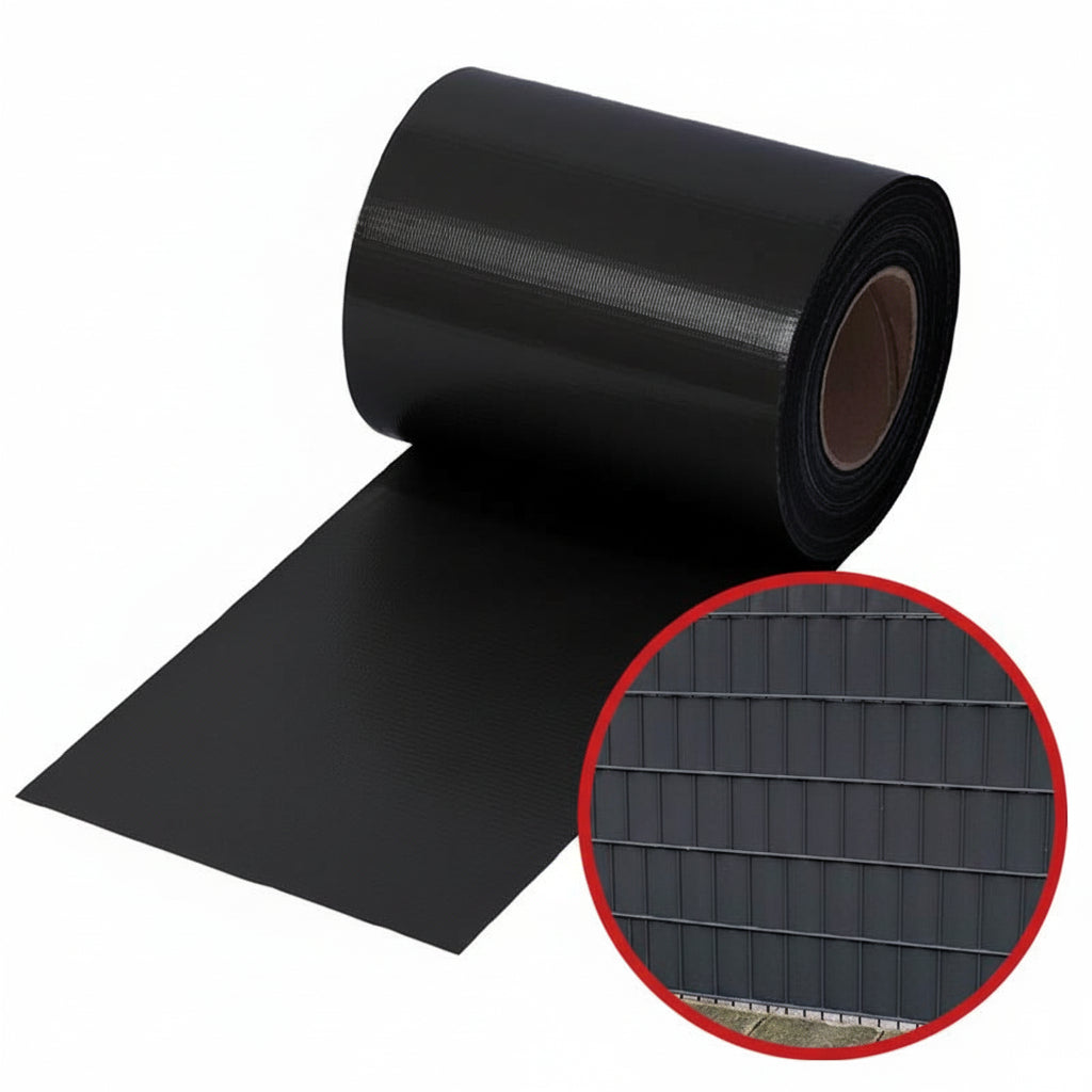 Sichtschutzstreifen PVC Basic 0,19x35m - Zaunblende | Noor