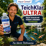 Teichklar Ultra - für einen klaren Teich - Aqua-Cereal®