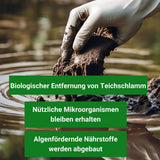 Teichschlamm-Entferner Set