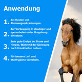 Nebeldusche Inhalator für Pferde Med3000