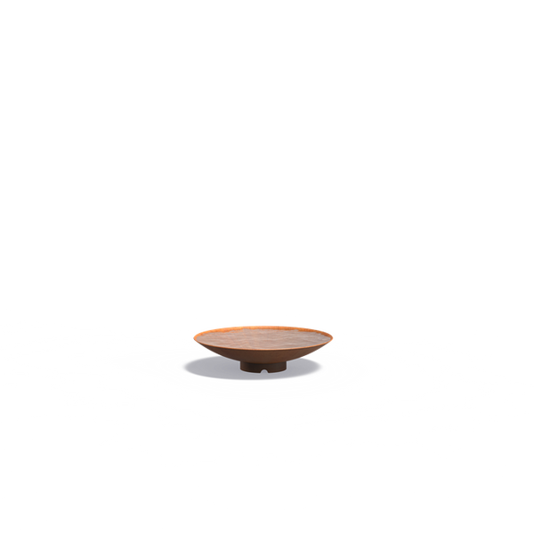 Wasserschale 600mm - Moderne Gartendeko mit Rostpatina