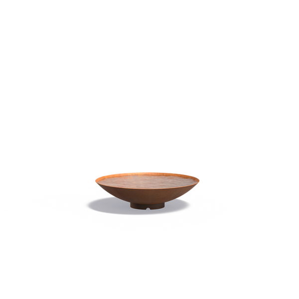 Wasserschale 800mm - Moderne Gartendeko mit Rostpatina