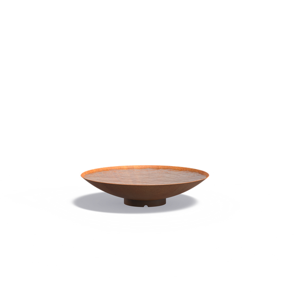 Wasserschale 1000mm - Moderne Gartendeko mit Rostpatina