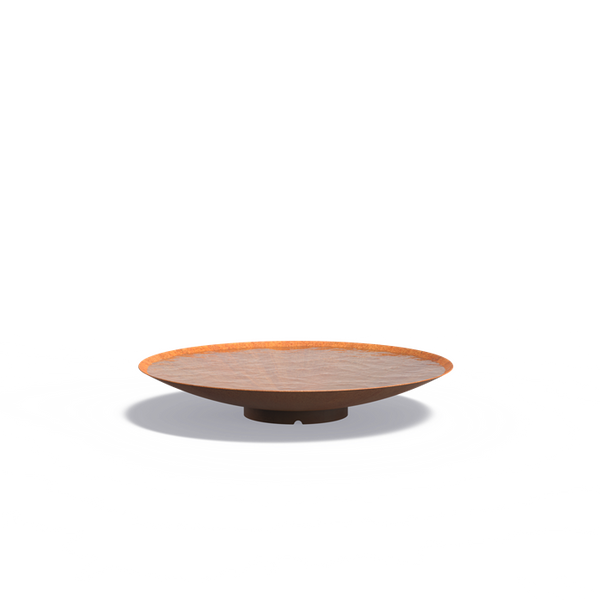 Wasserschale 1200mm - Moderne Gartendeko mit Rostpatina