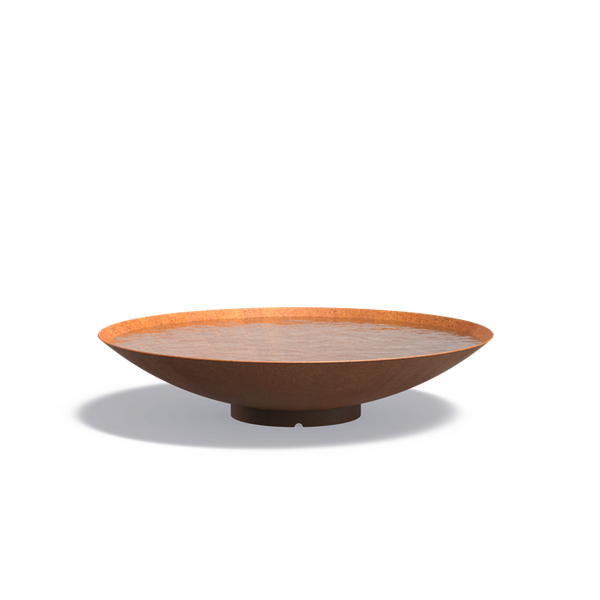 Wasserschale 1500mm - Moderne Gartendeko mit Rostpatina