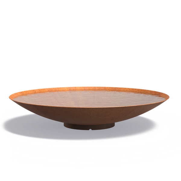 Wasserschale 2000mm - Moderne Gartendeko mit Rostpatina