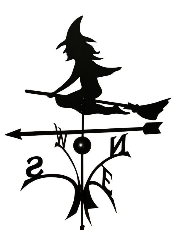 Wetterfahne Kugellager Hexe