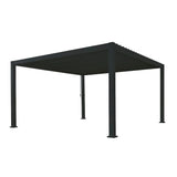 Carl Terrassenüberdachung 360x360x250 cm - Aluminium Pergola | Farbe Anthrazit